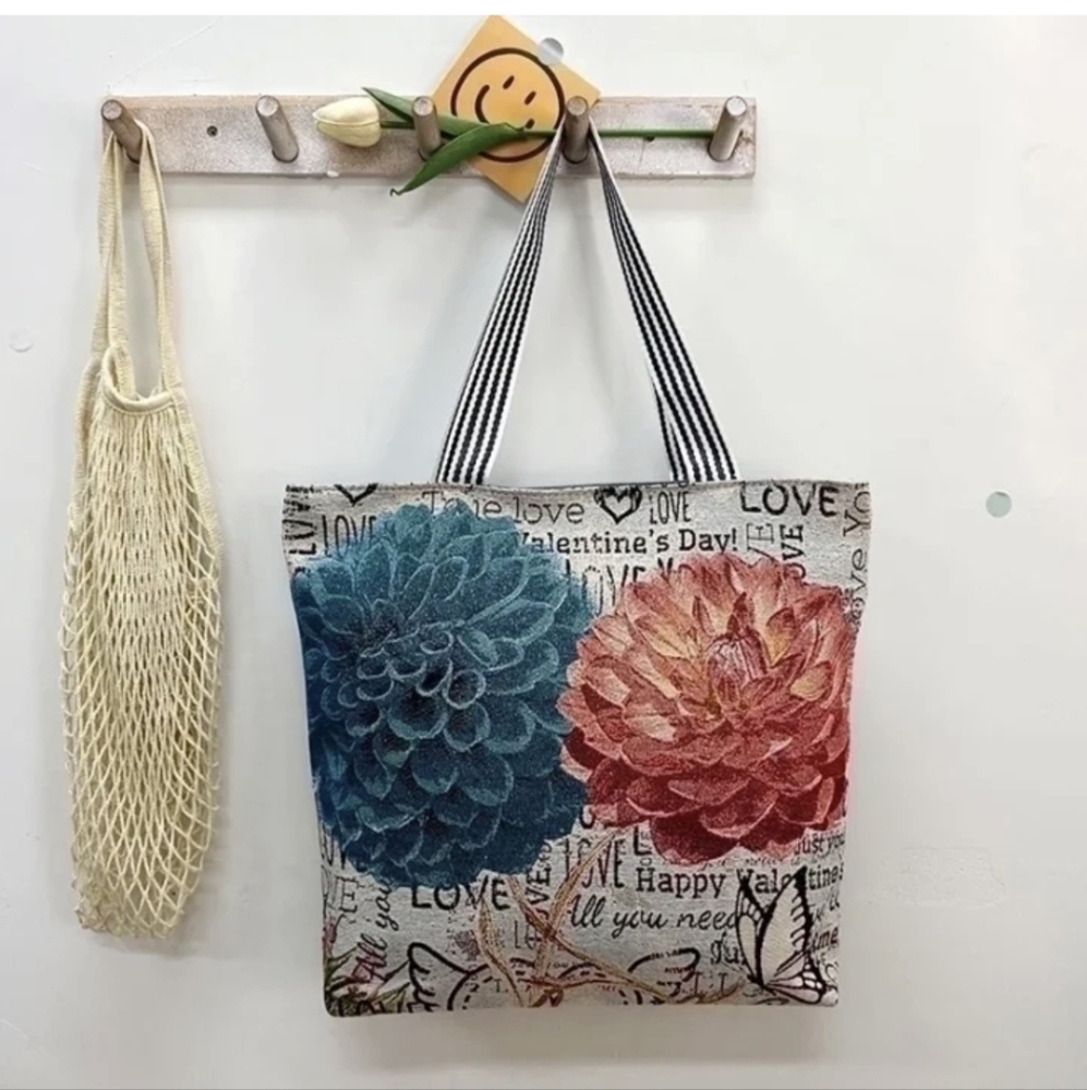 Stunning Floral Tote Bag